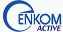 Enkom Active logo case study